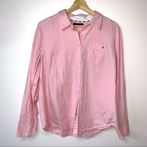 💫 Pink Tommy Hilfiger blouse size XL